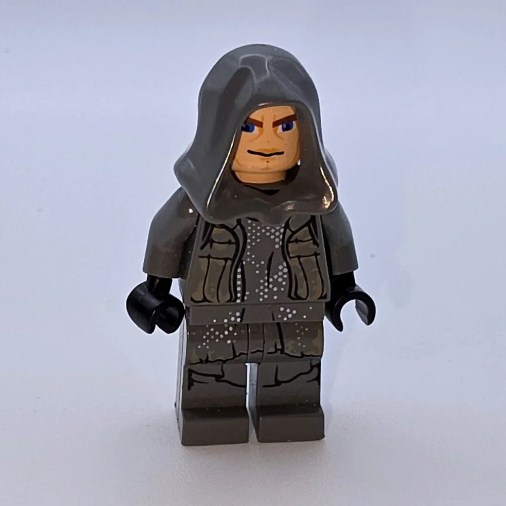 LEGO Star Wars Minifigure OS Dark Gray Fair Unkar's Thug Incomplete As-is